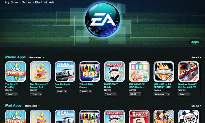 EA Games New Cash Cow? The iTunes App Store!