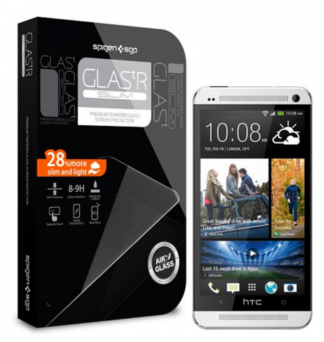 HTC One Screen Protector GLAS.tR SLIM Premium Tempered Glass