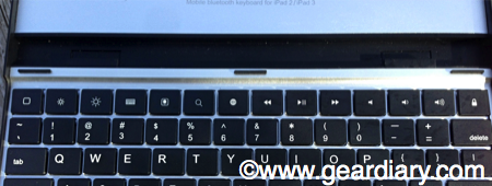 Aluminum Bluetooth Keyboard for iPad