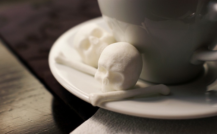 Sugar Skulls for Your Coffee - More Meditative Than Macabre