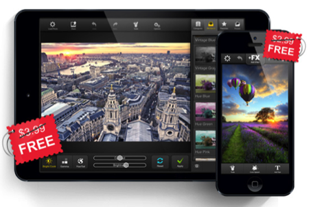 FX Photo Studio For iPhone/iPad Free Until August 5th