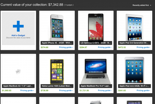eBay Launches My Gadgets