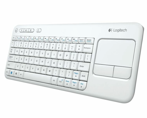 Logitech’s Wireless Touch Keyboard K400 Now in White