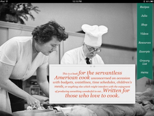 Celebrate Julia Child's 101st Birthday with a Price Reduction in the Mastering the Art of French Cooking App!