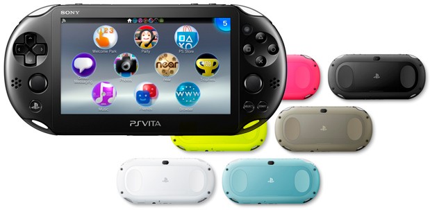 Sony Introduces New Playstation Vita Models in Color