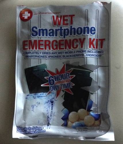 Wet Smartphone Emergency Kit