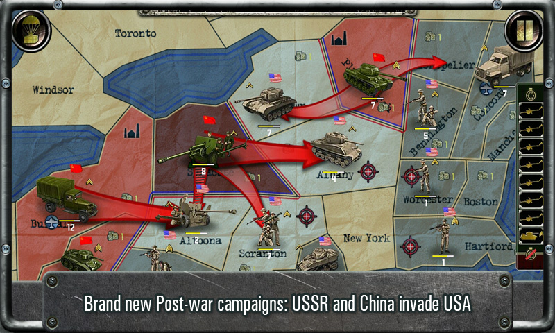 Herocraft Launches USA vs. USSR Add-on for Strategy & Tactics: World War II Android Game
