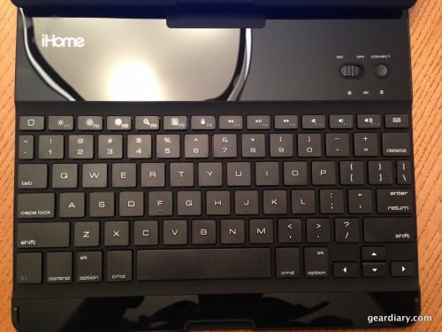 A closeup of the Type Pro keyboard.