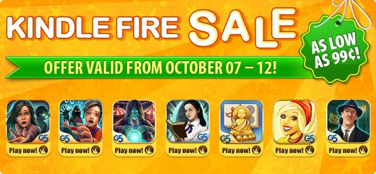 G5 Kindle Fire Sale