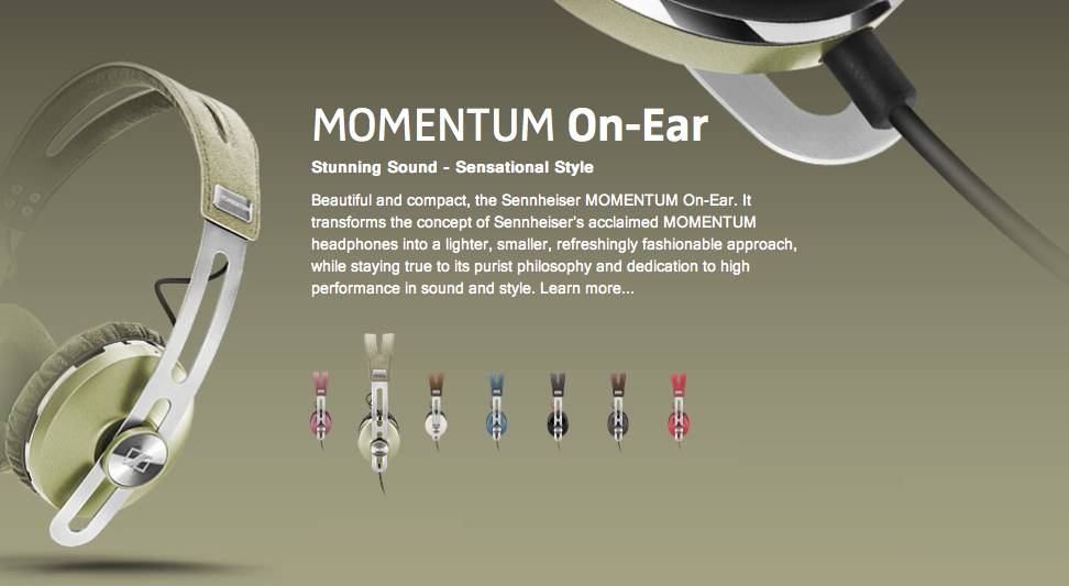 Sennheiser MOMENTUM On-Ear Headphones Review 14 Sennheiser MOMENTUM On-Ear Headphones Review