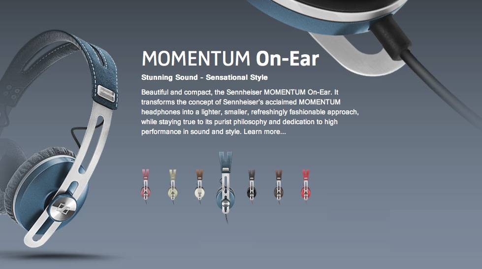 Sennheiser MOMENTUM On-Ear Headphones Review 13 Sennheiser MOMENTUM On-Ear Headphones Review