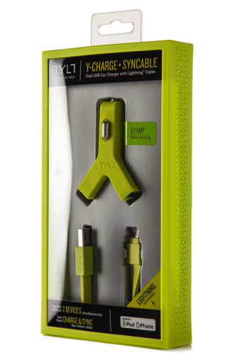 TYLT Y-CHARGE + SYNCABLE Keeps You and Your Gear Going