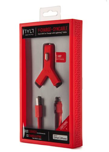 TYLT Y-CHARGE + SYNCABLE Keeps You and Your Gear Going