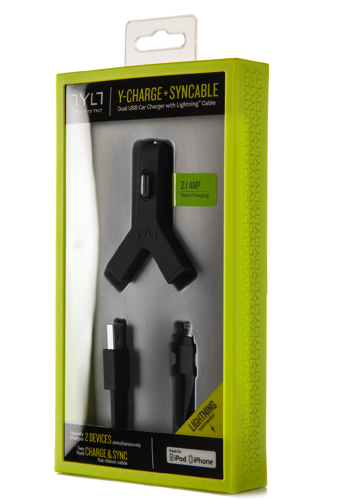 TYLT Y-CHARGE + SYNCABLE Keeps You and Your Gear Going