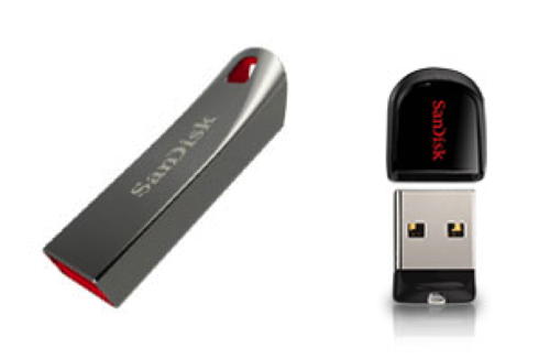 Sandisk's Cruzer Fit and Cruzer Force Will Bulk Up Your Laptop Storage Without a Lot of Bulk