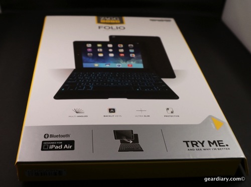 Gear Diary ZAGG Folio Keyboard Case iPad Air 50