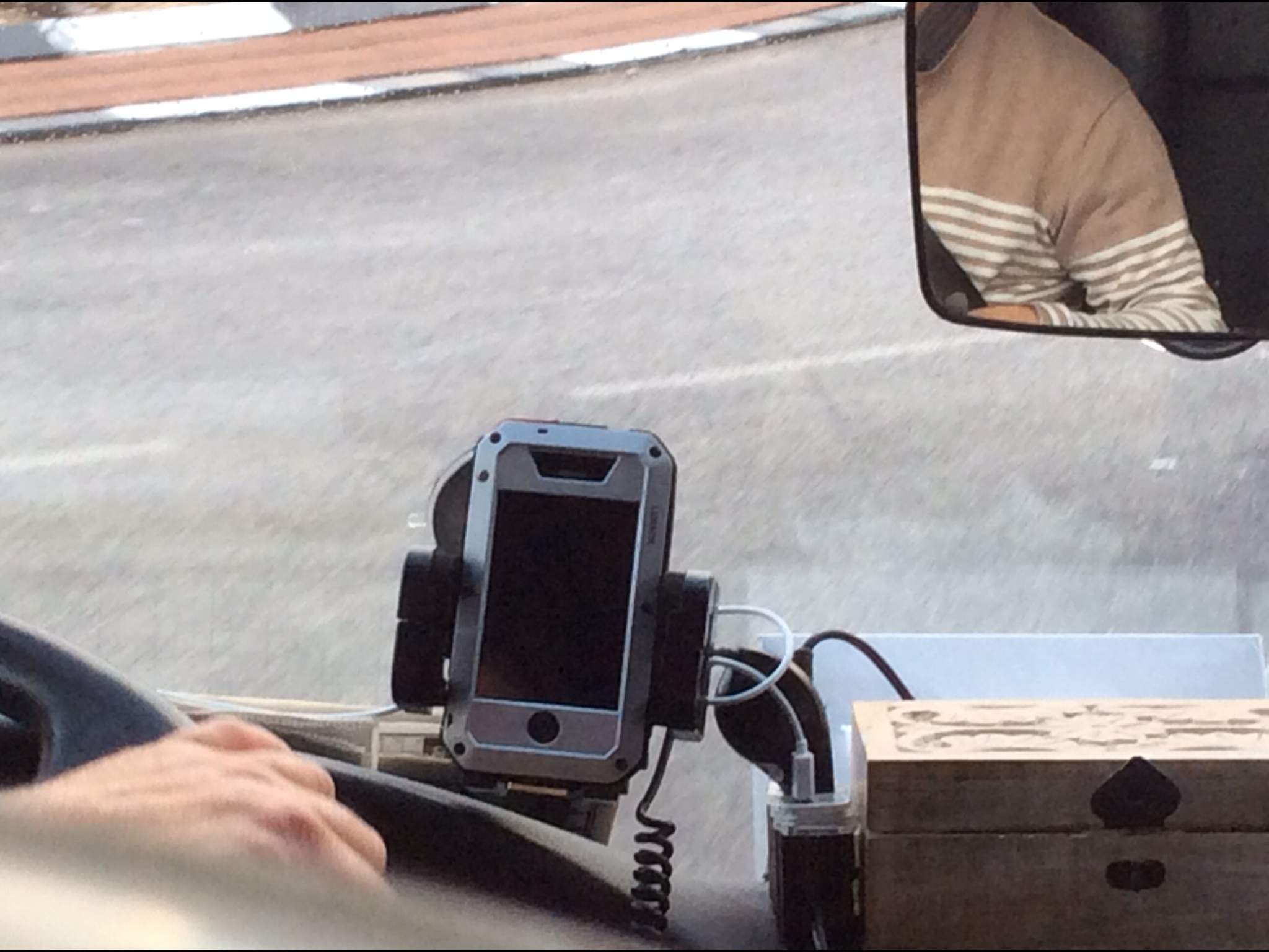 The iPhone 5 Case Was a LunaTik; Fortunately, Our Israeli Bus Driver Wasn't