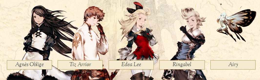 Bravely Default - Ringabel x Edea by PocketGear -- Fur Affinity