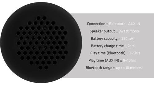 Earjax Echo Wireless Bluetooth Speaker | BodyGuardz