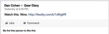 How Do You Feel About Feedly 'Hijacking' Shared Links?