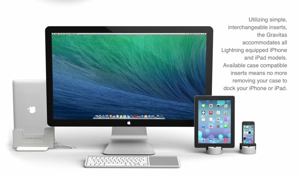 Henge Docks' Gravitas Brings Weight to the iPhone and iPad Dock Market 3 Henge Docks' Gravitas Brings Weight to the iPhone and iPad Dock Market
