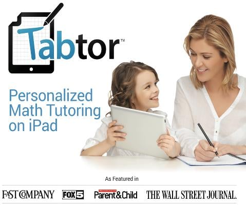 Tabtor Math Personal Math Tutoring for iPad is at CES