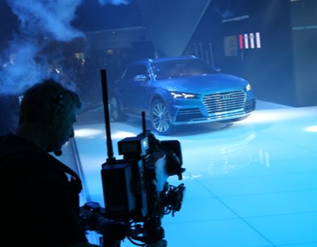 Introduction of the Audi etron all road shooting brake compact crossover concept
