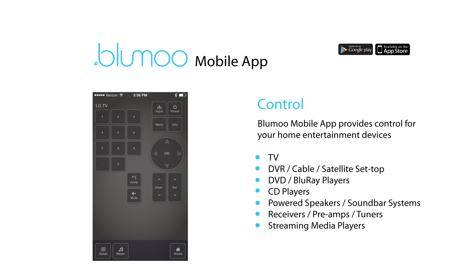 Blumoo Home Audio Remote Debuts at CES 2014?