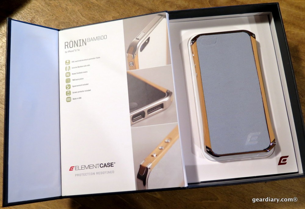 Element Case Ronin Bamboo Review - Jewelry for Your iPhone 5/5S