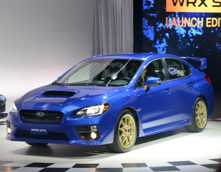 Subaru rolled out the next WRX STi in Launch Edition mode