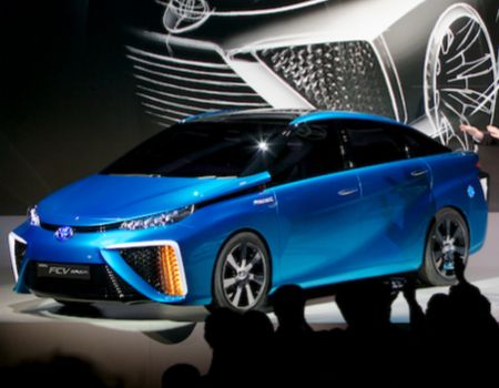Toyota Shows New Fuel Cell Vehicles at CES, Coming in 2015