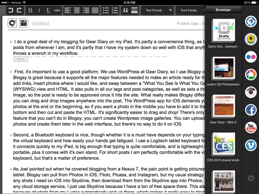How to Blog on an iPad and Have Fun Doing It!