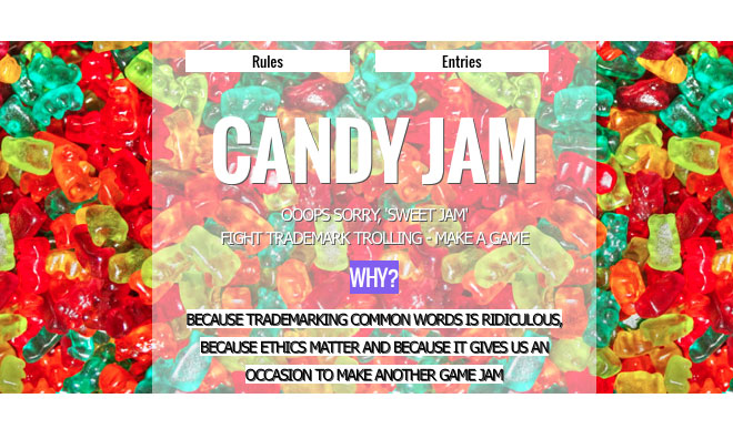 Candy Jam Protests Candy Crush Saga Developer's Trademarking of the Common Word "Candy"