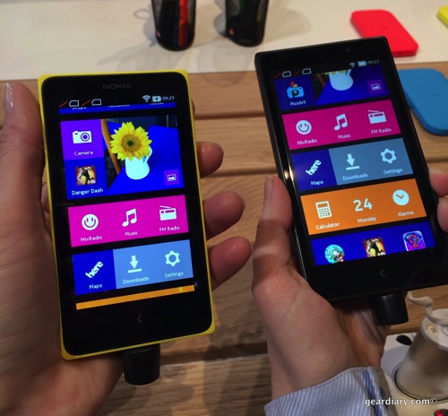The Nokia X, X2 and XL Android Handsets