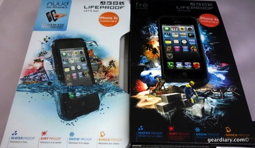 Lifeproof Nuud for iPhone 5S Versus Lifeproof Fre for iPhone 5S