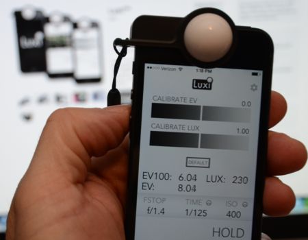 Luxi Turns Your iPhone into a Professional Light Meter