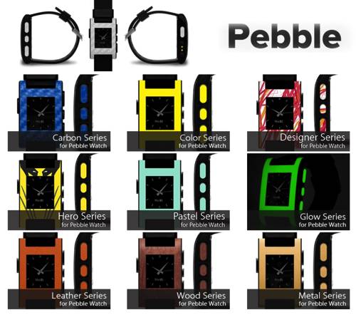 Pebble Watch Wraps Skins