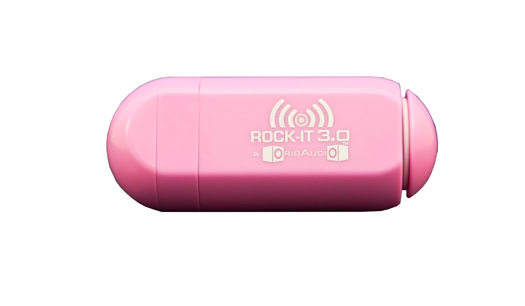 Get a Free Pink OrigAudio Rock-It for Valentine's Day!