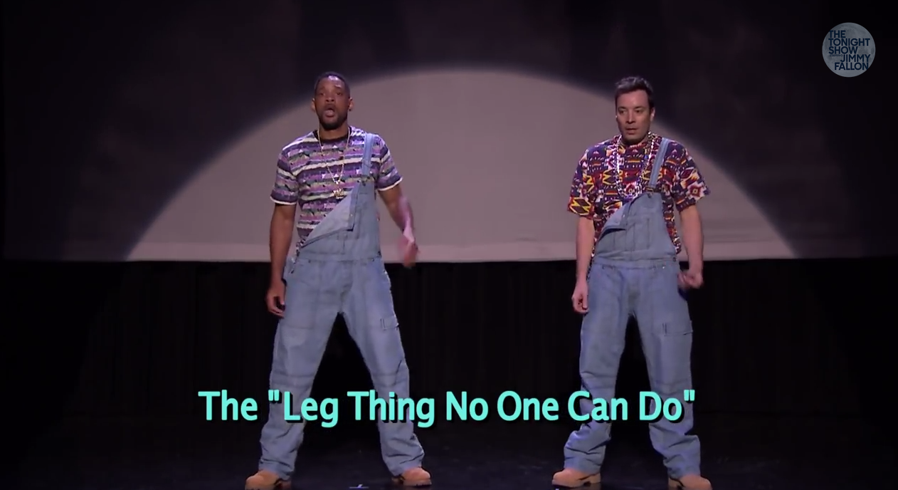 Jimmy Fallon and Will Smith Show the Evolution of Hip-Hop Dancing