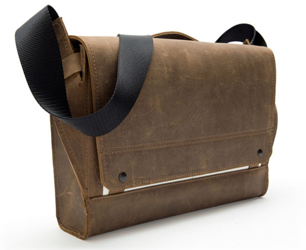 WaterField Designs Unveils Rough Rider Rugged Leather Messenger Bag