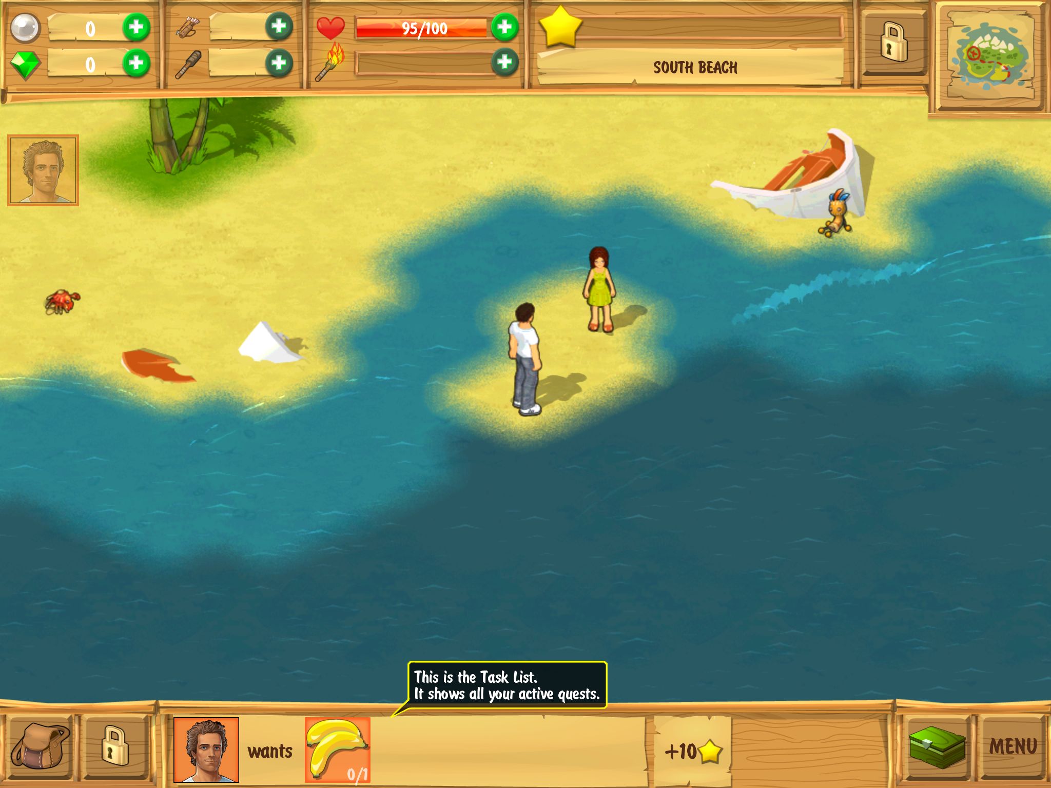 The Island Castaway Lost World Comes to the iPad