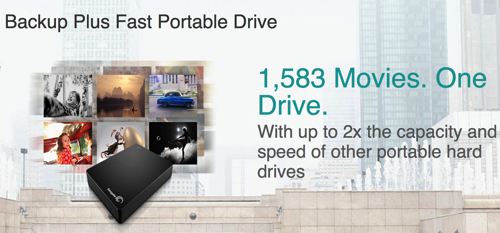 Backup Plus Fast HDD Portable Drive External USB 3 0 Hard Drive 4TB | Seagate