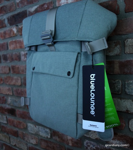 From Plastic Bottle to Awesome Bag, the Bluelounge Eco-Friendly Backpack