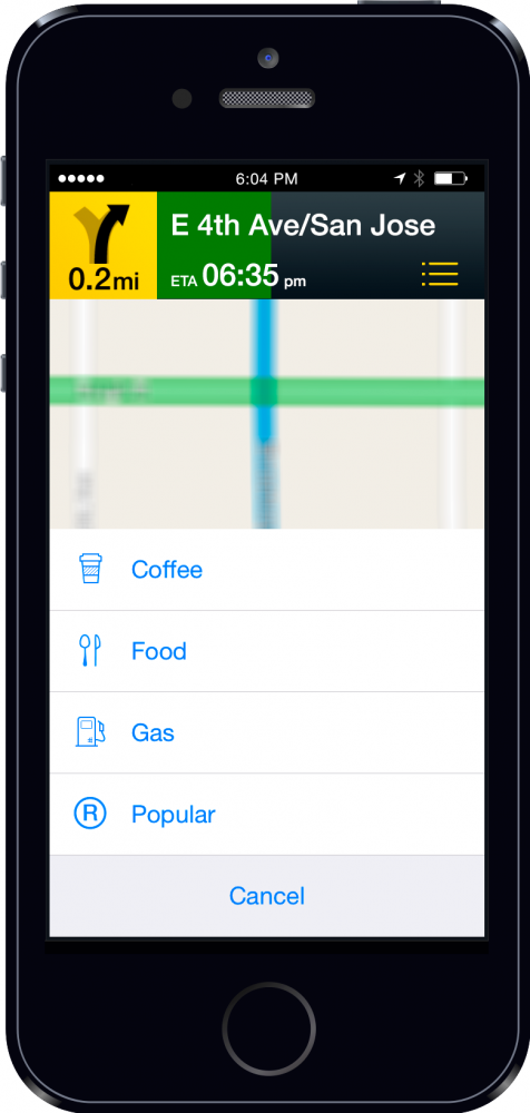 Scout for iPhone App Updated to Include In-Route Suggestions