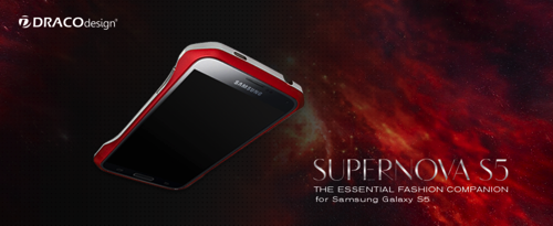 DRACOdesign SUPERNOVA Aluminum Bumper for Samsung Galaxy S5