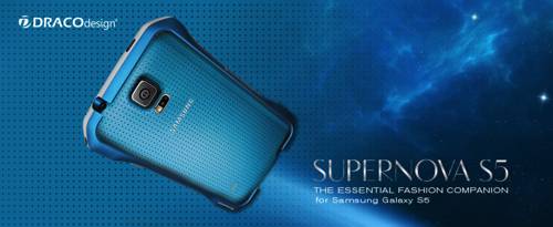 DRACOdesign SUPERNOVA Aluminum Bumper for Samsung Galaxy S5