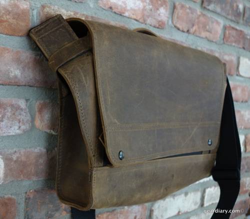Rough Rider Leather Messenger Bag