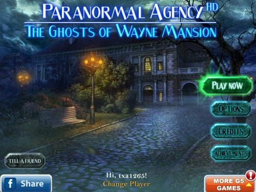 Paranormal Agency: The Ghosts of Wayne Mansion Arrives to Haunt Mac Gamers!