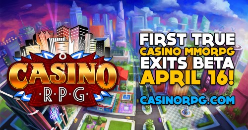 CasinoRPG Worlds First Casino MMORPG Launched Today