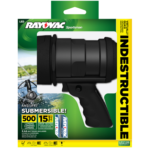 Rayovac Virtually Indestructible LED Spotlight Review